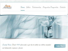 Tablet Screenshot of beautyhouse.com.br